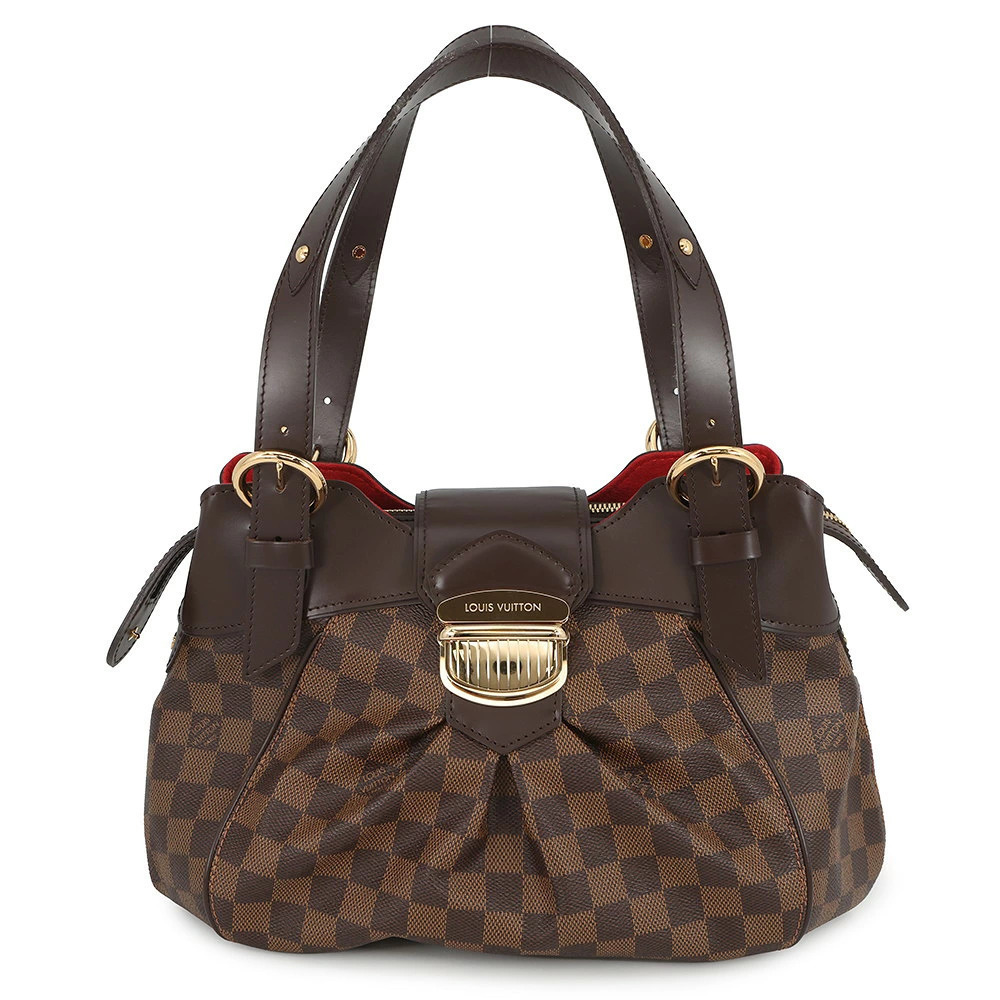 Louis Vuitton Damier Ebene Brown Sistina Shoulder Bag